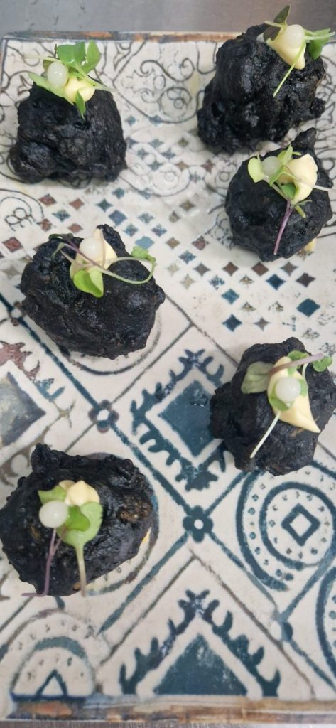 Tapa de autor – Restaurante Los Olivos, Molinicos